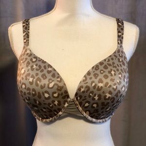 Spanx Pillow Cup Leopard Bra